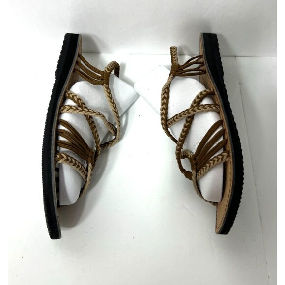 Bokyna Freedom Comfort Sandal Coffee Brown Cork Sole Sz EU 39/US 8 NWOT - Picture 8 of 8